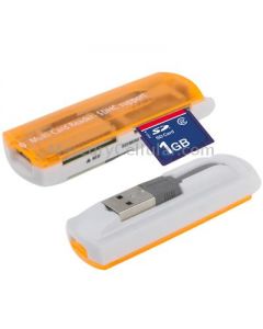 USB 2.0 Multi Card Reader, Support SD/MMC, MS, TF, M2 Card
