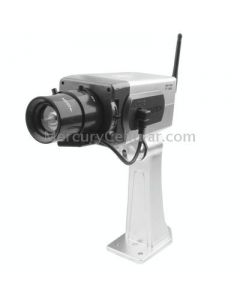 Fake Dummy Wireless Surveillance IR LED Security Camera with 45 Rotation