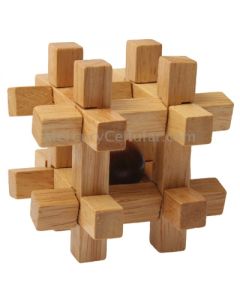 Wooden Adult Educational Toys Recreational Toys Kongming Lock