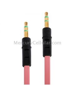 Noodle Style 3.5mm Jack Earphone Cable for iPhone 5 / iPhone 4 & 4S / 3GS / 3G / iPad 4 / iPad mini / mini 2 Retina / New iPad / iPad 2 / iTouch / MP3, Length: 1m