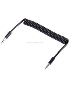 3.5mm Jack AUX Coiled Earphone Cable, Length: 15cm - 170cm