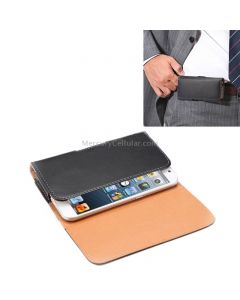 Crazy Horse Texture Vertical Flip Leather Case / Waist Bag with Back Splint for iPhone 5G