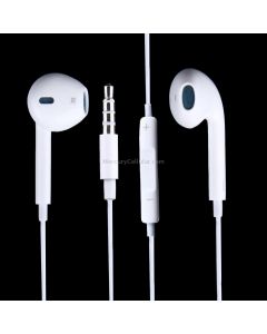 3.5mm Earphones with Wired Control and Mic, For iPad, iPhone, Galaxy, Huawei, Xiaomi, LG, HTC and Other Smart Phones