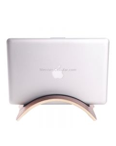 Superior Curved Wooden Stand Holder, For Tablet PC & Laptop