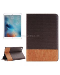 Cross & Sheepskin Texture Horizontal Flip Leather Case with Holder & Card Slots & Wallet for iPad Pro 12.9 inch