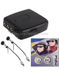 2 PCS Multi-using Wired Motorcycle Interphone