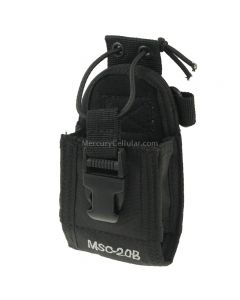 MSC20B Universal Nylon Carry Case Series Holster with Strap for Walkie Talkie
