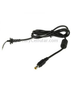 4.8 x 1.7mm DC Male Power Cable for Laptop Adapter, Length: 1.2m