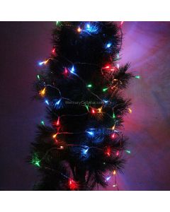 10m String Decoration Light, For Christmas Party, 80 LED, RGB Light, Battery Powered