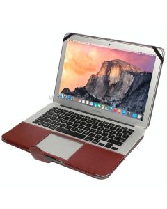 Notebook Leather Case with Snap Fastener for 13.3 inch MacBook Air