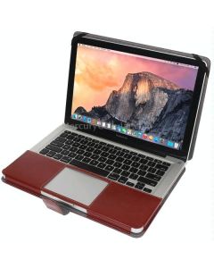 Notebook Leather Case with Snap Fastener for 15.4 inch MacBook Pro