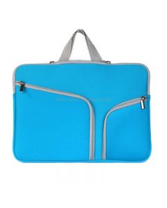 Double Pocket Zip Handbag Laptop Bag for Macbook Air 11.6 inch