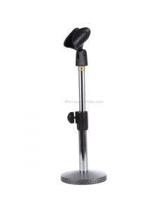 Adjustable Microphone Desk Stand, Height: 12.5-25.5cm