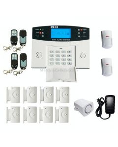 YA-500-GSM-4 Wireless GSM SMS Security Home House Burglar Alarm System With LCD Screen