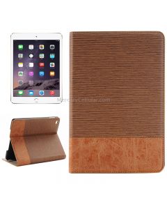 Cross Texture Horizontal Flip Smart Leather Case with Holder & Card Slots & Wallet for iPad Mini 4