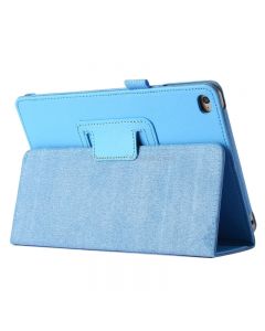 Litchi Texture Horizontal Flip PU Leather Protective Case with Holder for iPad mini 4