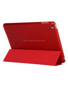 Horizontal Flip Leather Case with Three-Folding Holder & Sleep / Wake-up Function for iPad mini 4