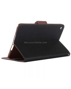 GOOSPERY Cross Texture Horizontal Flip Leather Case with Holder & Card Slots & Wallet for iPad mini 4