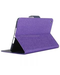 GOOSPERY Cross Texture Horizontal Flip Leather Case with Holder & Card Slots & Wallet for iPad mini 4