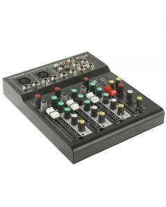 4 Channels Professional Mixing Console and Aux Paths Plus Effects Processor