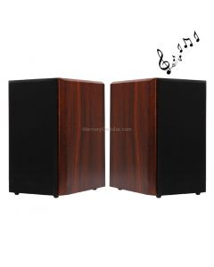 One Pair 30W 5 inch Bass Bookshelf Speakers for Home Theater