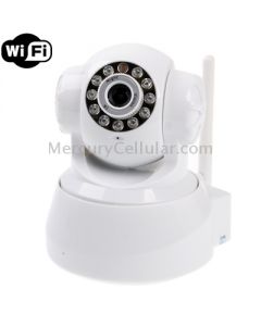 Wireless Infrared IP Camera with WiFi, 0.3 Mega Pixels, Motion Detection and Night Vision / Infrared Alarm Input Function