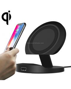 TX1801 Desktop Fast Charging Qi Wireless Charger Pad with Indicator Light, For iPhone, Galaxy, Huawei, Xiaomi, LG, HTC and Other Smart Phones