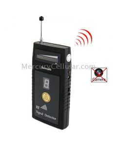 RF Signal Detector / Wireless & Wired Camera Detector / Bug Detector / Radio Frequency Devices with Digit Sensitivity Display (SH-055U8L)
