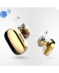 Baseus Encok A02 One-sided Touch Control Wireless Bluetooth In-Ear Plating Earphone, Support Answer / Hang Up Calls, For iPhone, Samsung, Huawei, Xiaomi, HTC, Sony and Other Smartphones