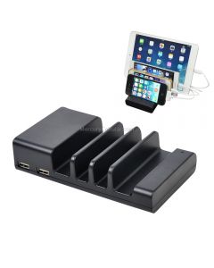YM-UD04(5.1A) 4-Port USB Charging Dock Docking Station, For iPhone, iWatch, iPad, Galaxy, Tablets, US Plug, UK Plug, EU Plug, AU Plug