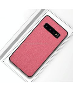 Shockproof Cloth Texture PC+ TPU Protective Case for Galaxy S10+