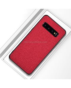 Shockproof Cloth Texture PC+ TPU Protective Case for Galaxy S10+
