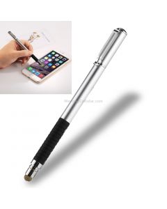 Universal 2 in 1 Multifunction Round Thin Tip Capacitive Touch Screen Stylus Pen, For iPhone, iPad, Samsung, and Other Capacitive Touch Screen Smartphones or Tablet PC