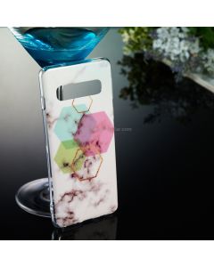 Marble Pattern Soft TPU Case for Galaxy S10