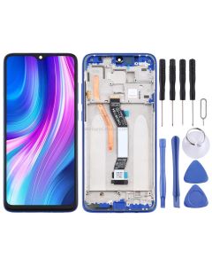 LCD Screen and Digitizer Full Assembly with Frame (Double SIM Card Version) for Xiaomi Redmi Note 8 Pro