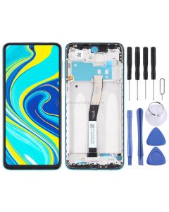 LCD Screen and Digitizer Full Assembly with Frame for Xiaomi Redmi Note 9S