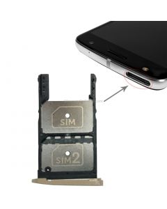 2 SIM Card Tray + Micro SD Card Tray for Motorola Moto Z Play