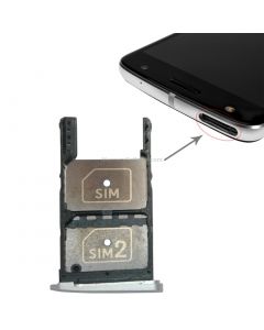 2 SIM Card Tray + Micro SD Card Tray for Motorola Moto Z Play