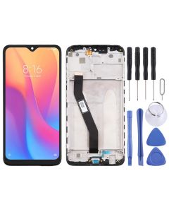 LCD Screen and Digitizer Full Assembly With Frame for Xiaomi Redmi 8A / Redmi 8