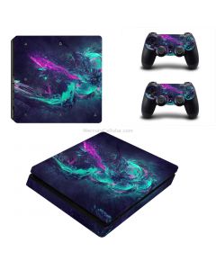BY060106 Fashion Sticker Icon Protective Film for PS4 Slim