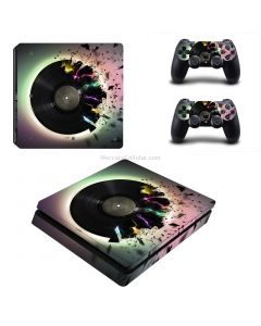 BY060107 Fashion Sticker Icon Protective Film for PS4 Slim