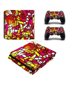 BY060159 Fashion Sticker Icon Protective Film for PS4 Slim