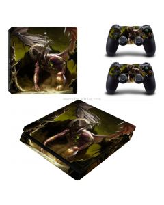 BY060196 Fashion Sticker Icon Protective Film for PS4 Slim