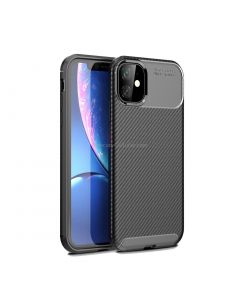 For iPhone 12 / 12 Pro Carbon Fiber Texture Shockproof TPU Case