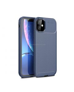For iPhone 12 5.4 inch Carbon Fiber Texture Shockproof TPU Case