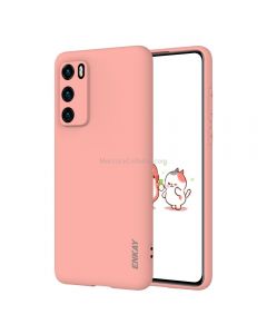 For Huawei P40 Hat-Prince ENKAY ENK-PC034 Ultra-thin Solid Color TPU Slim Case Soft Cover