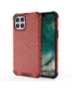 For iPhone 12 Pro 6.1 inch Shockproof Honeycomb PC + TPU Case
