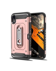 Shockproof PC + TPU Case for iPhone XR, with Holder