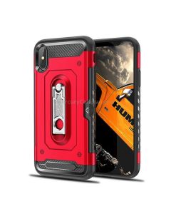 Shockproof PC + TPU Case for iPhone XS Max, with Holder