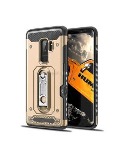 Shockproof PC + TPU Case for Galaxy S9+, with Holder